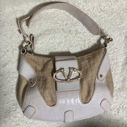 Valentino Garavani Hand Bag Tote Purse Logo Authentic