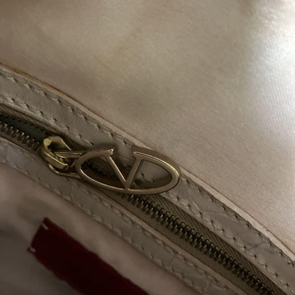 Valentino Garavani Hand Bag Tote Purse Logo Authentic