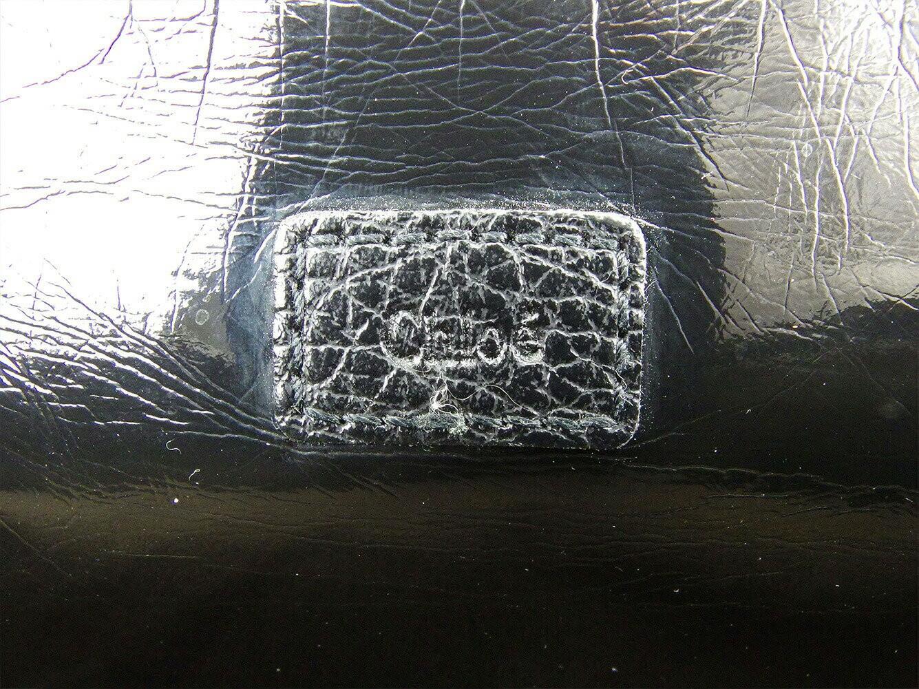 Chloe Hand Bag Tote Purse Studs Black Authentic