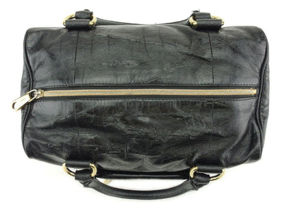 Chloe Hand Bag Tote Purse Studs Black Authentic