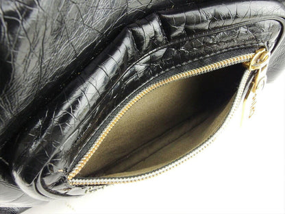 Chloe Hand Bag Tote Purse Studs Black Authentic