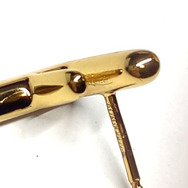 FENDI Earrings F Logo GP Gold Women Accessory Authentic