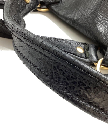 CELINE Hand Bag Tote Purse Boogie Black Authentic