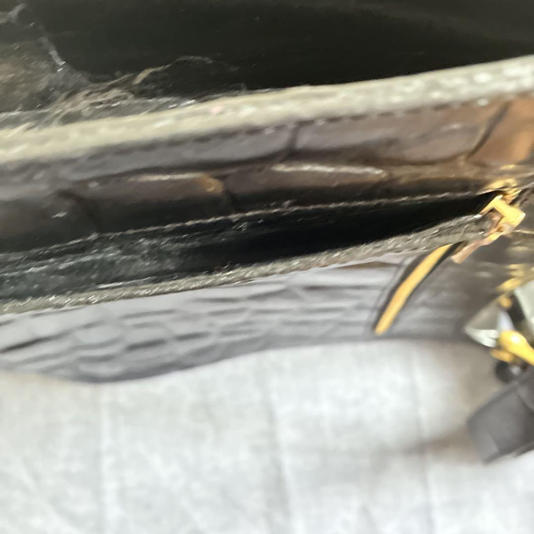 MULBERRY Shoulder Bag Purse Logo Leather Authentic