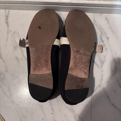 Christian Dior Flat Shoes J'ADIOR EU 39 US 9 Navy Authentic