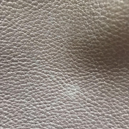 FENDI Hand Bag Tote Purse Selleria Leather Silver Gray Authentic