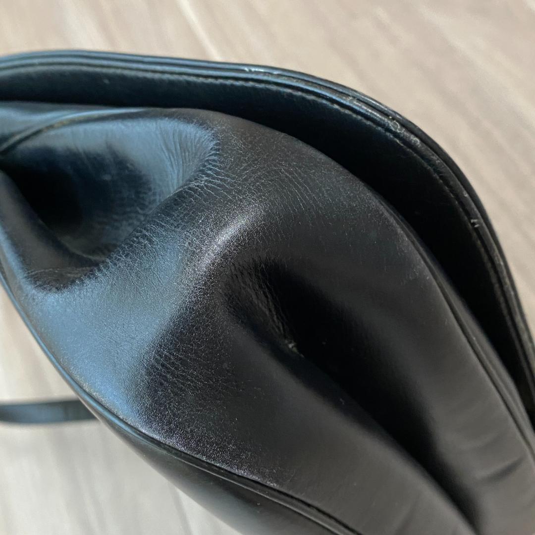 Christian Dior Shoulder Bag Purse Black Authentic