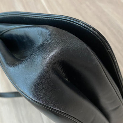 Christian Dior Shoulder Bag Purse Black Authentic