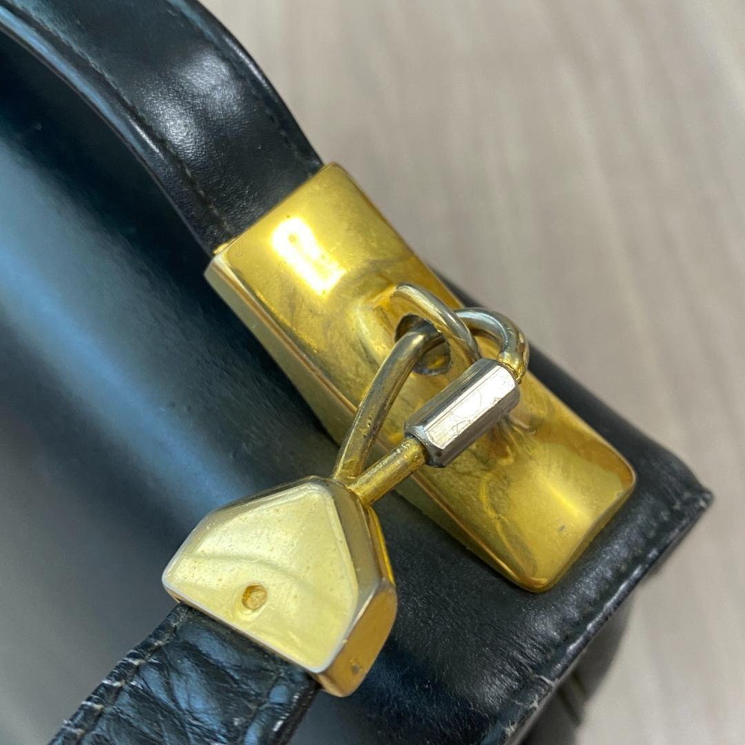 Christian Dior Shoulder Bag Purse Black Authentic