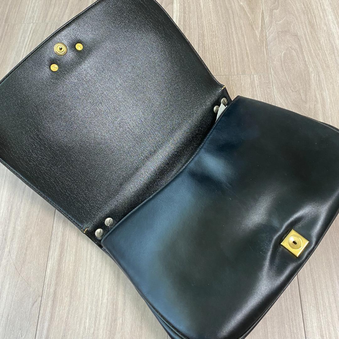 Christian Dior Shoulder Bag Purse Black Authentic