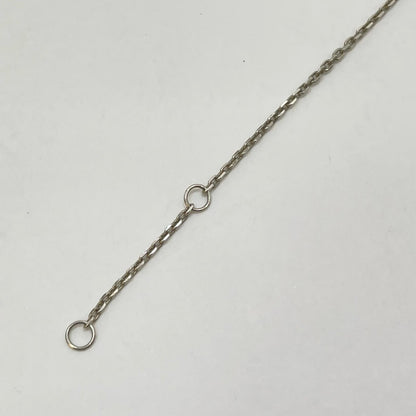 GUCCI Necklace Pendant Clover Silver AG925 Unisex Accessory Authentic