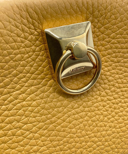 MULBERRY Shoulder Bag Purse Yellow Authentic
