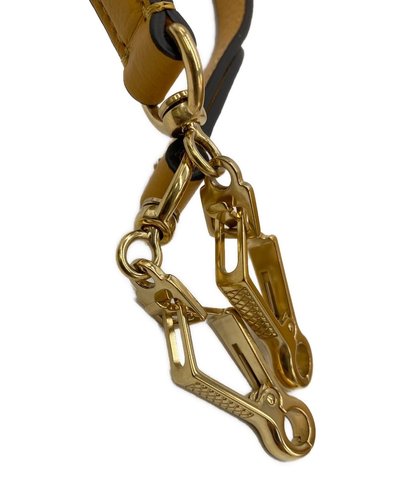 MULBERRY Shoulder Bag Purse Yellow Authentic