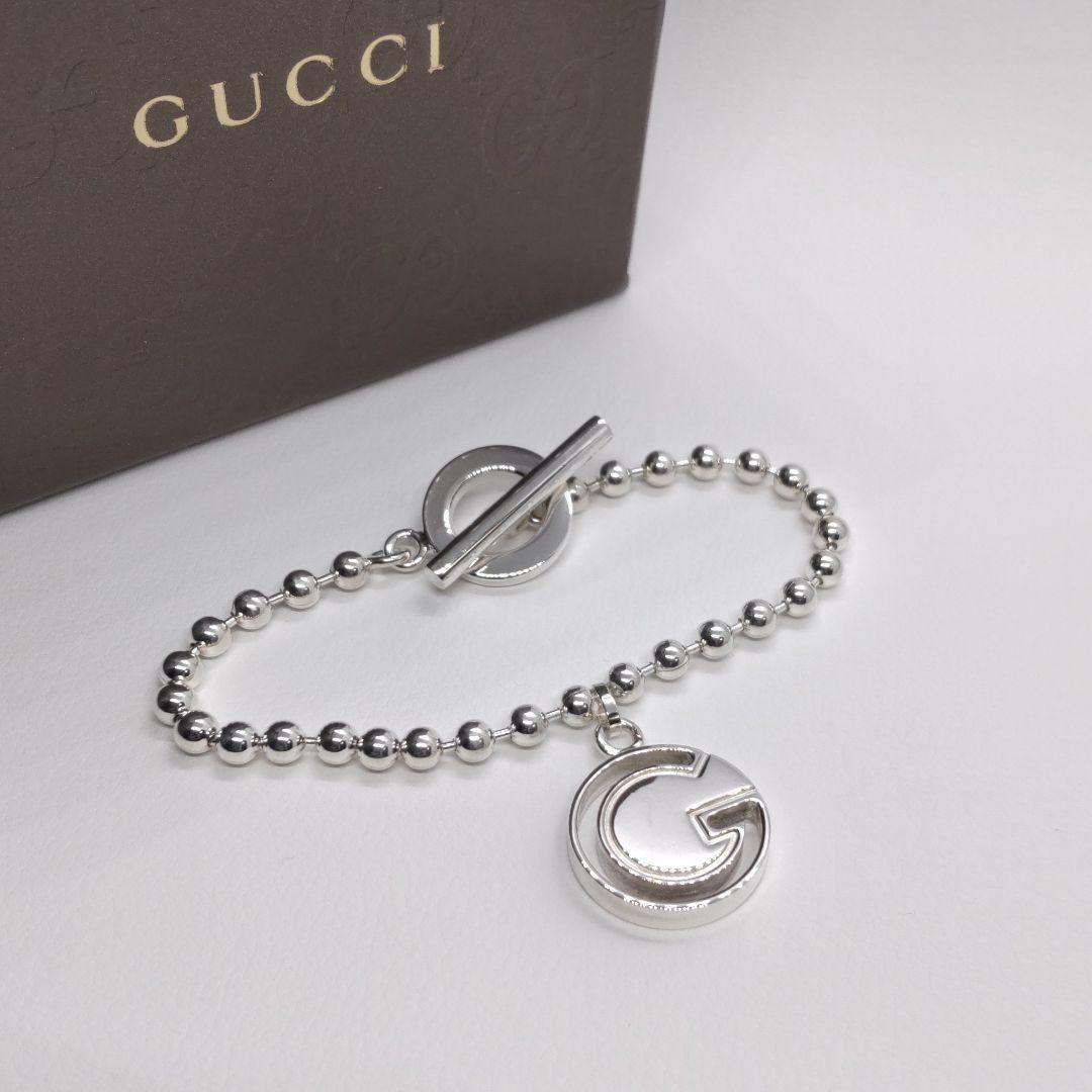 GUCCI Bracelet Bangle Silver 925 Women Accessory Authentic