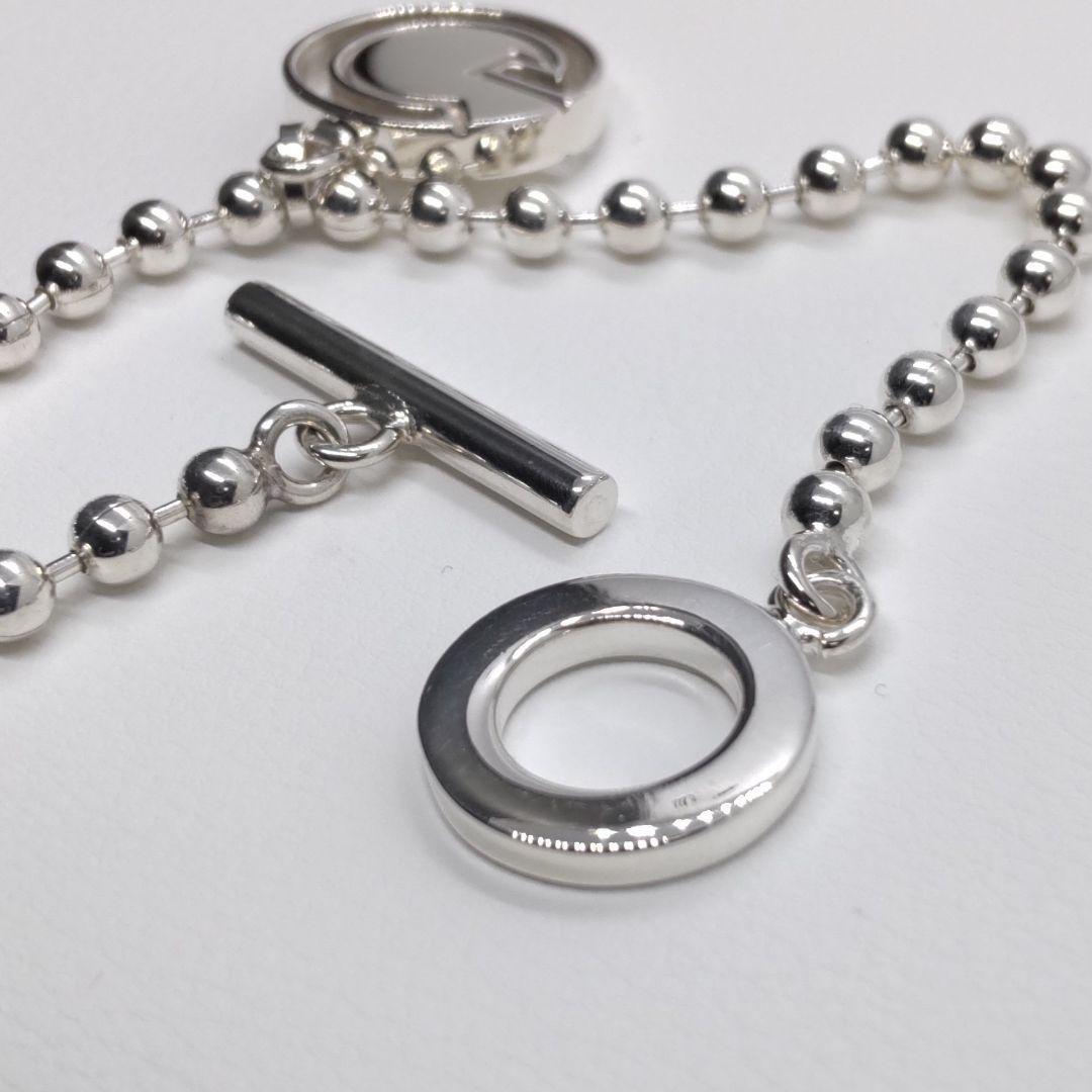 GUCCI Bracelet Bangle Silver 925 Women Accessory Authentic