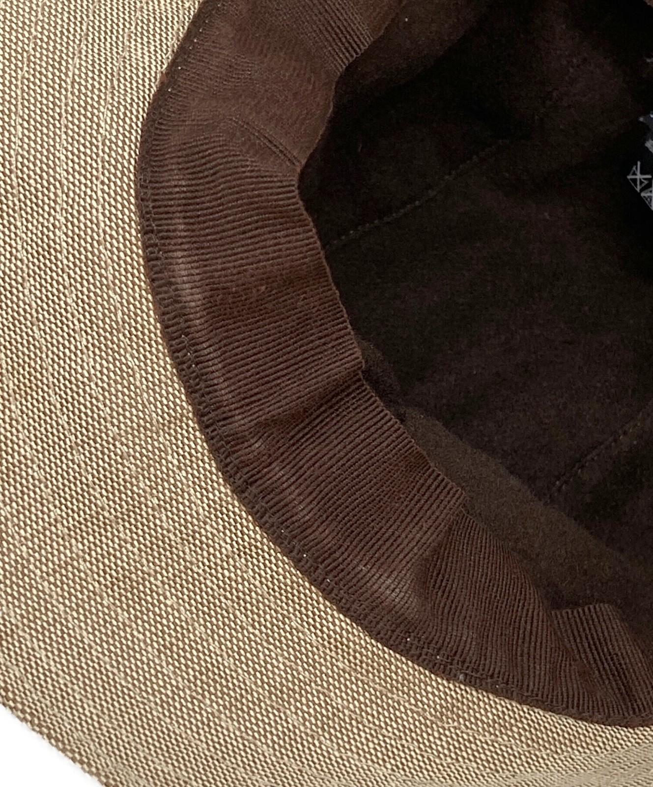 Gucci Bucket Hat Sherry Line Beige Unisex Authentic