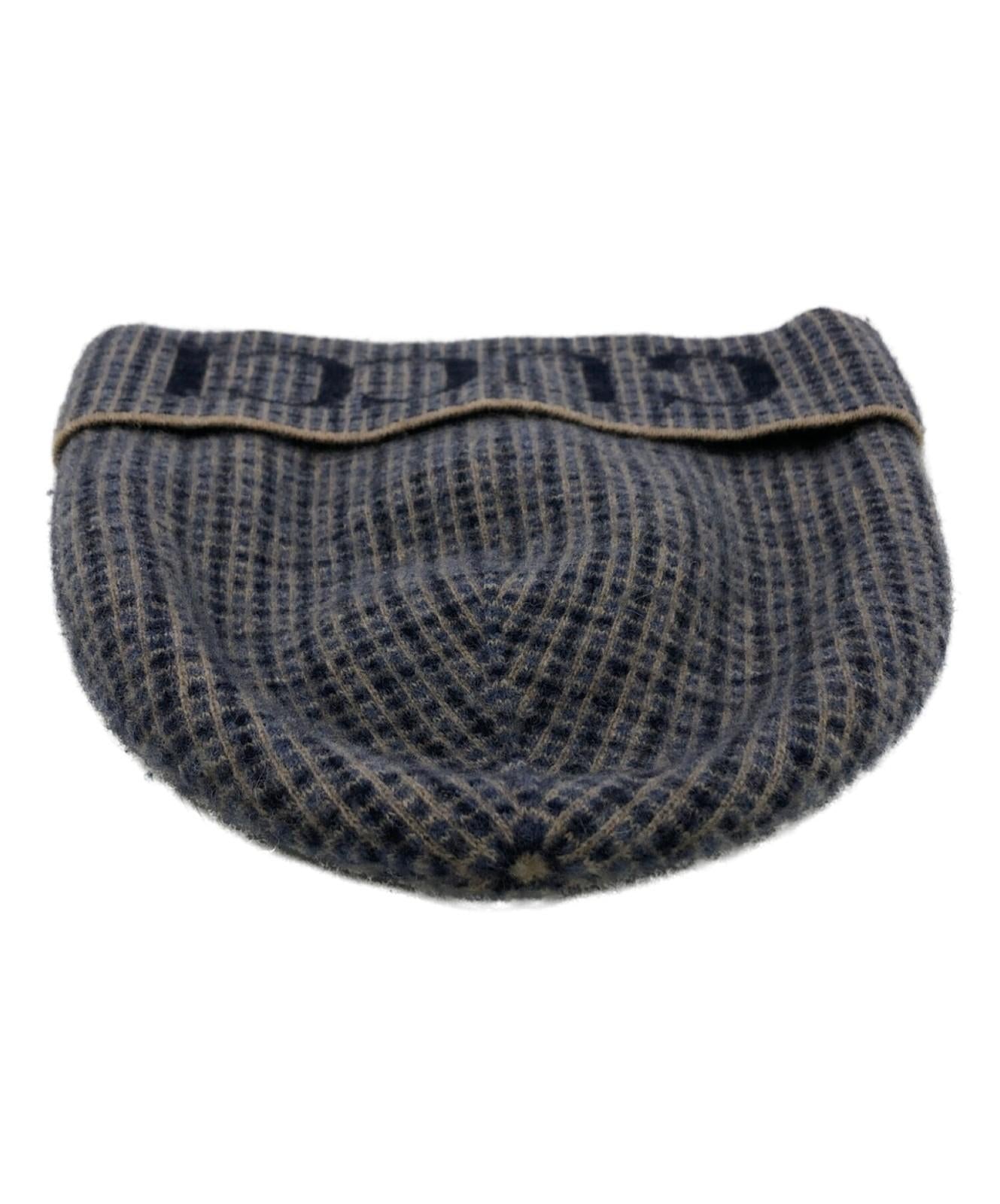 Gucci Knit Cap Logo Wool Men's Authentic