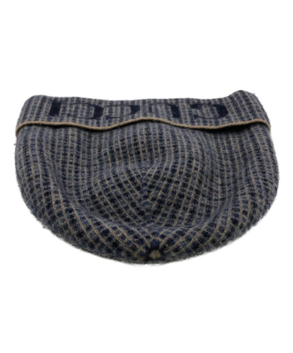 Gucci Knit Cap Logo Wool Men's Authentic