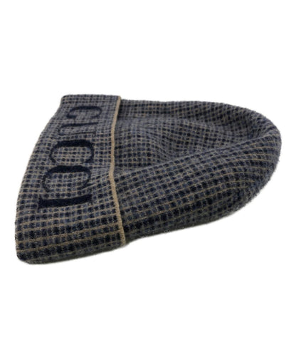 Gucci Knit Cap Logo Wool Men's Authentic