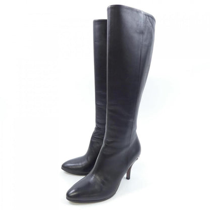 GUCCI Long Boots Shoes EU 36.5 US 6.5 Black Authentic