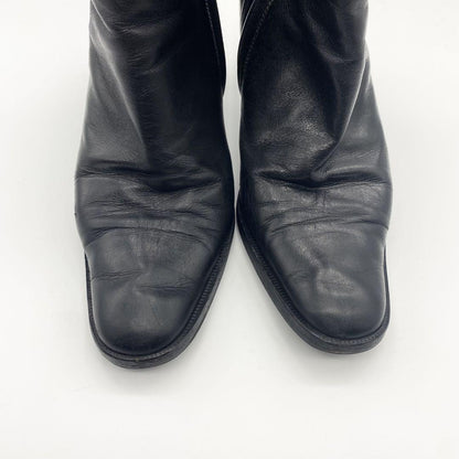 GUCCI Short Boots Shoes EU 37 US 7 Leather Authentic