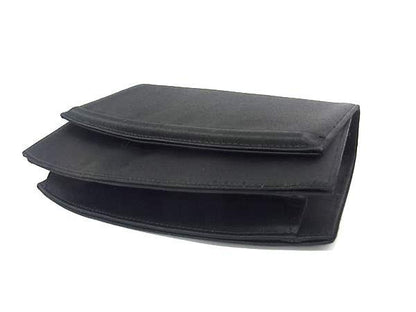 Saint Laurent Clutch Bag Second Bag Satin Black Authentic