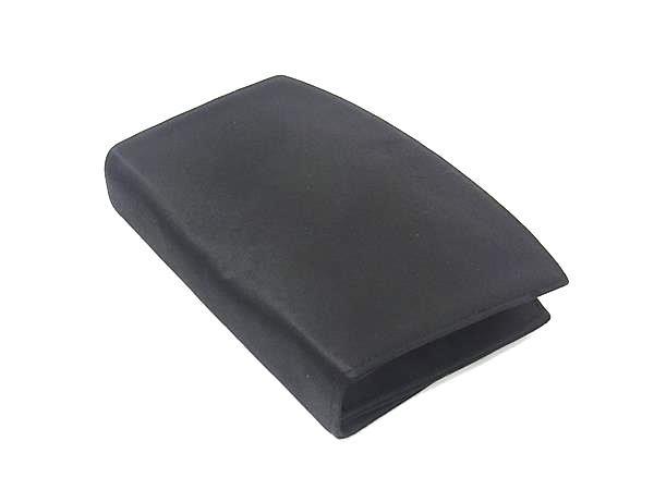 Saint Laurent Clutch Bag Second Bag Satin Black Authentic