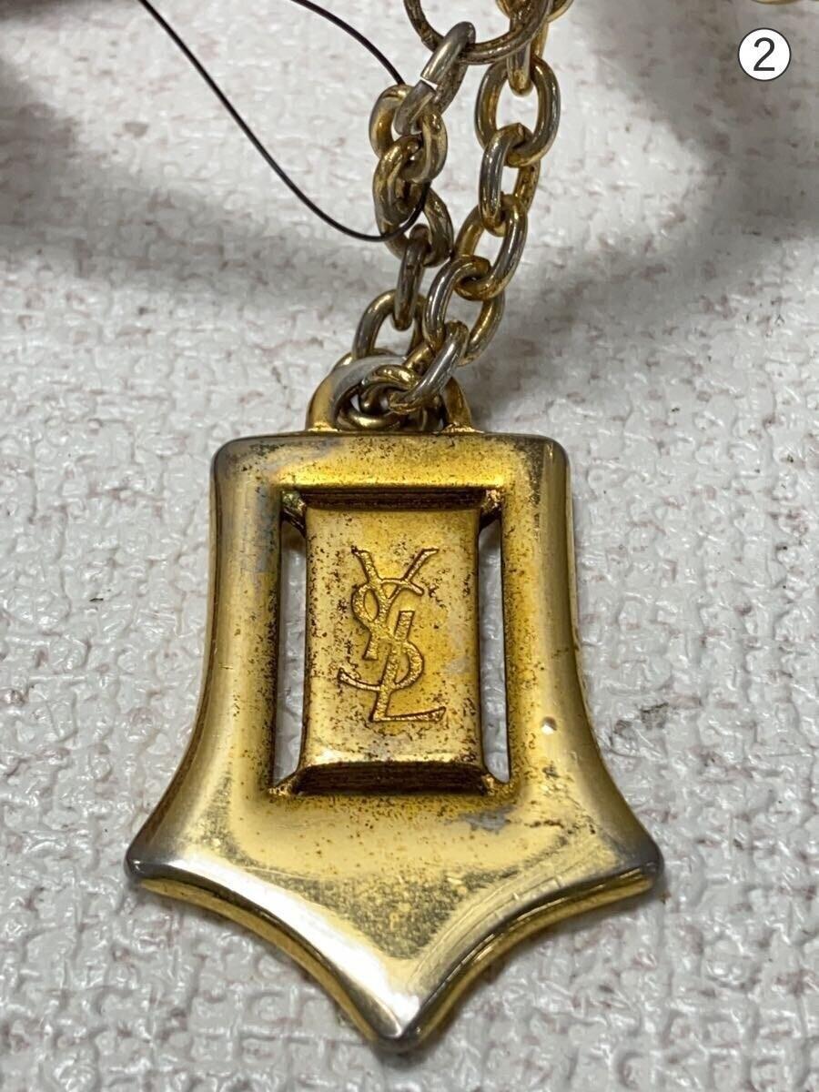 Saint Laurent Shoulder Bag Purse Leather Brown Authentic