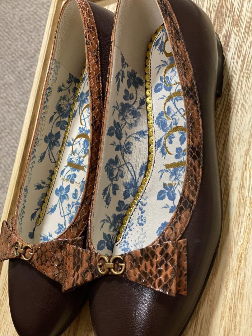 GUCCI Shoes Pumps Heel EU 36 US 6 Authentic