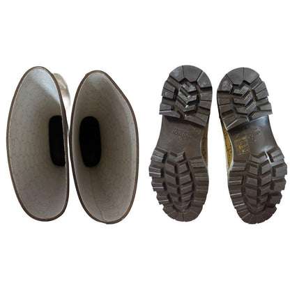 GUCCI Long Rain Boots Shoes GG EU 36 US 6 Authentic