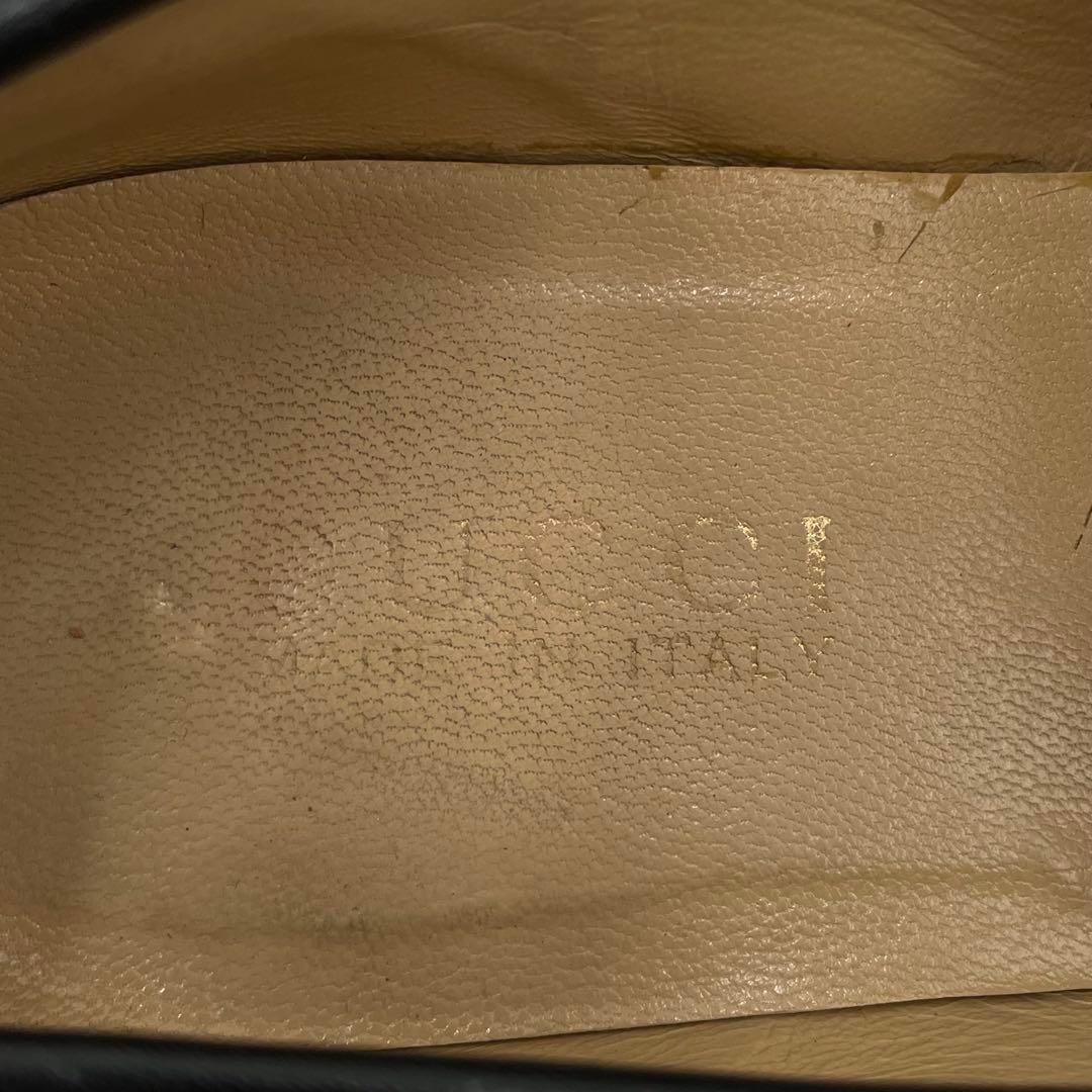 GUCCI Loafers Shoes Horse Bit EU 37 US 7 Suede Navy Authentic