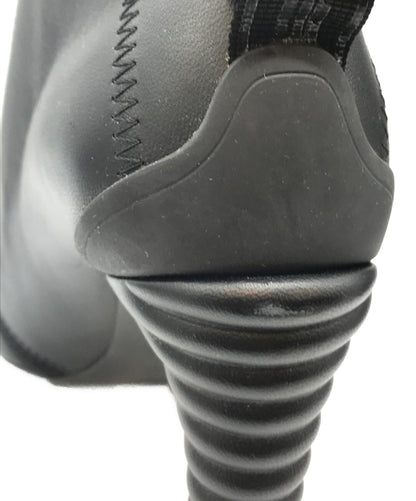 FENDI Boots Shoes EU 37 US 7 Black Authentic