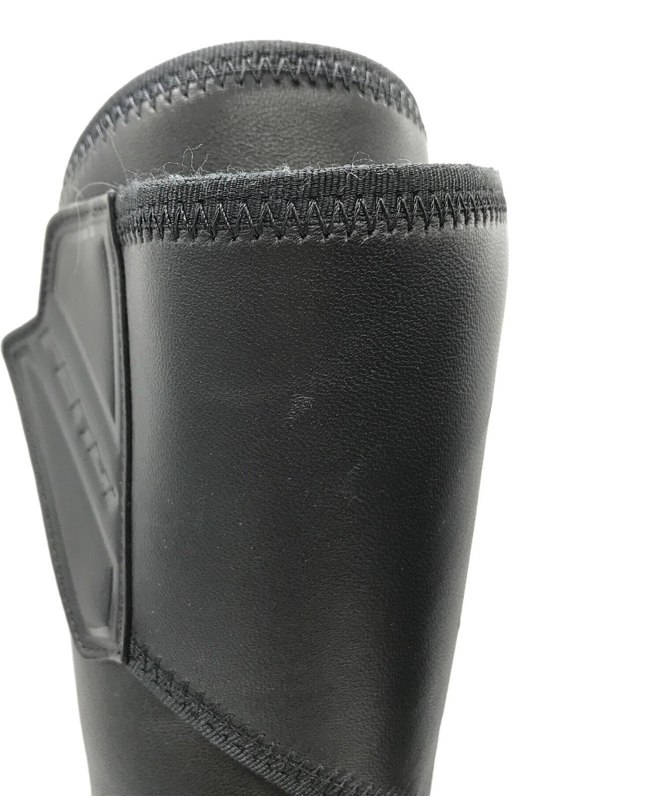 FENDI Boots Shoes EU 37 US 7 Black Authentic