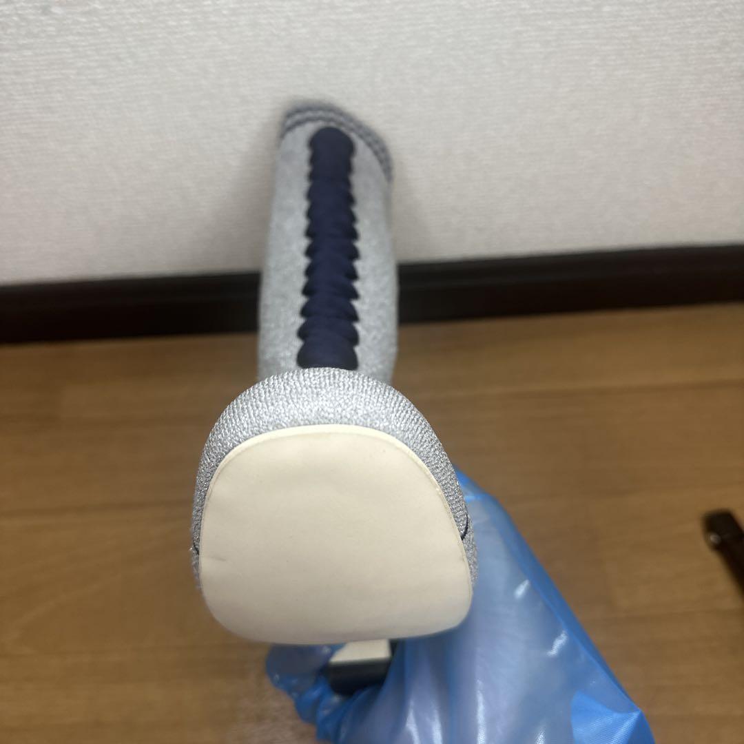 FENDI Short Boots Shoes EU 35 US 5 Knit Gray Authentic