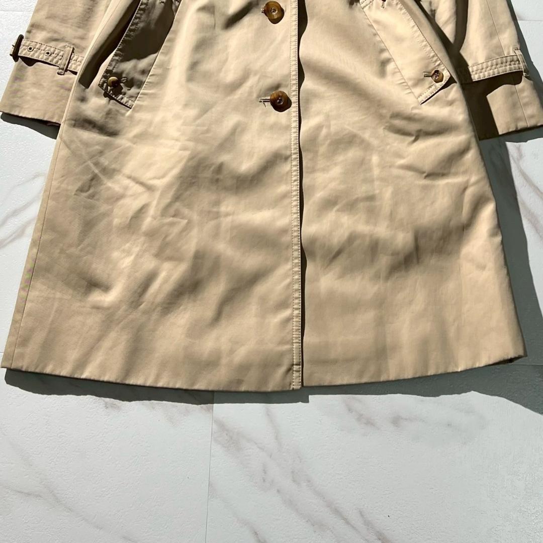 Aquascutum Trench Coat Asian fit L US size M Beige Authentic