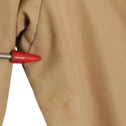 Aquascutum Reversible Trench Coat Club Check Asian fit L US size M Beige Auth