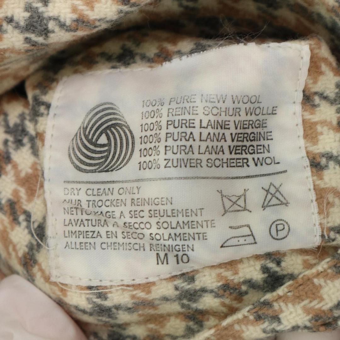 Aquascutum Reversible Trench Coat Club Check Asian fit L US size M Beige Auth