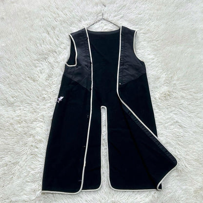 Aquascutum Trench Coat Asian fit L US size M Black Authentic