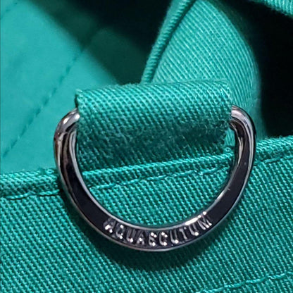 Aquascutum Trench Coat Club Check Asian fit M US size S Green Authentic