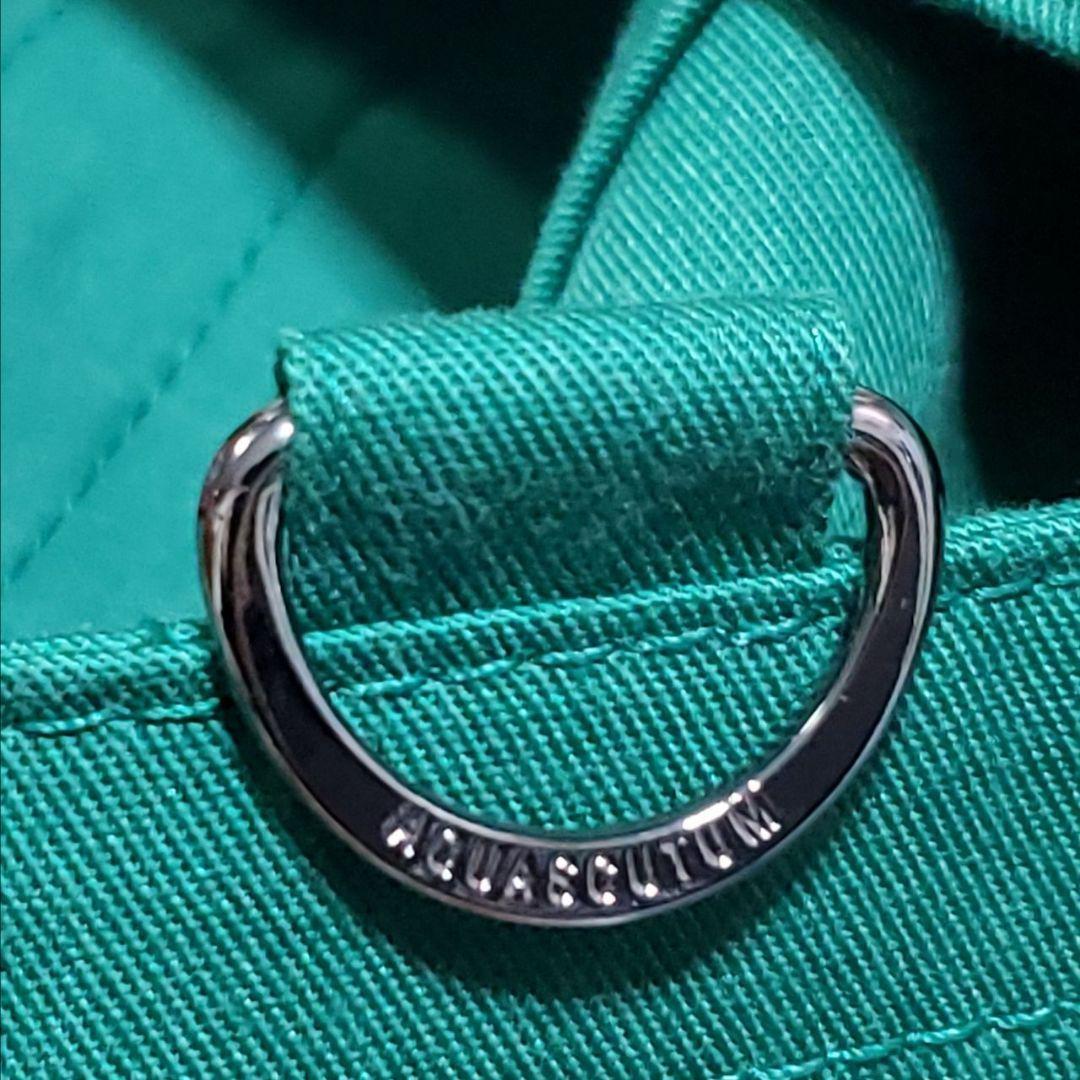 Aquascutum Trench Coat Club Check Asian fit M US size S Green Authentic