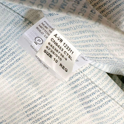 Aquascutum London Trench Coat Asian fit L US size M Light Blue Auth