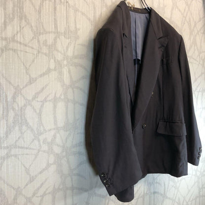 Saint Laurent Tailored Jacket Asian fit M US size S Brown Authentic