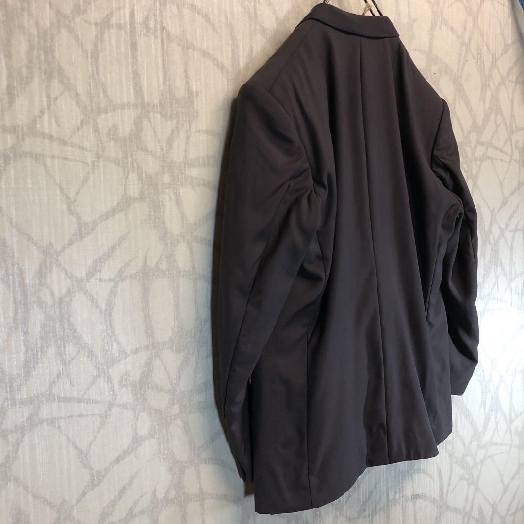 Saint Laurent Tailored Jacket Asian fit M US size S Brown Authentic