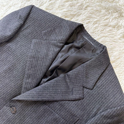 Saint Laurent rive gauche Tailored Jacket Asian fit M US size S Dark Gray Auth