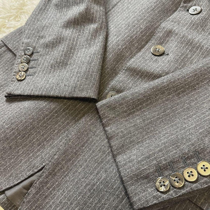 Saint Laurent rive gauche Tailored Jacket Asian fit M US size S Dark Gray Auth