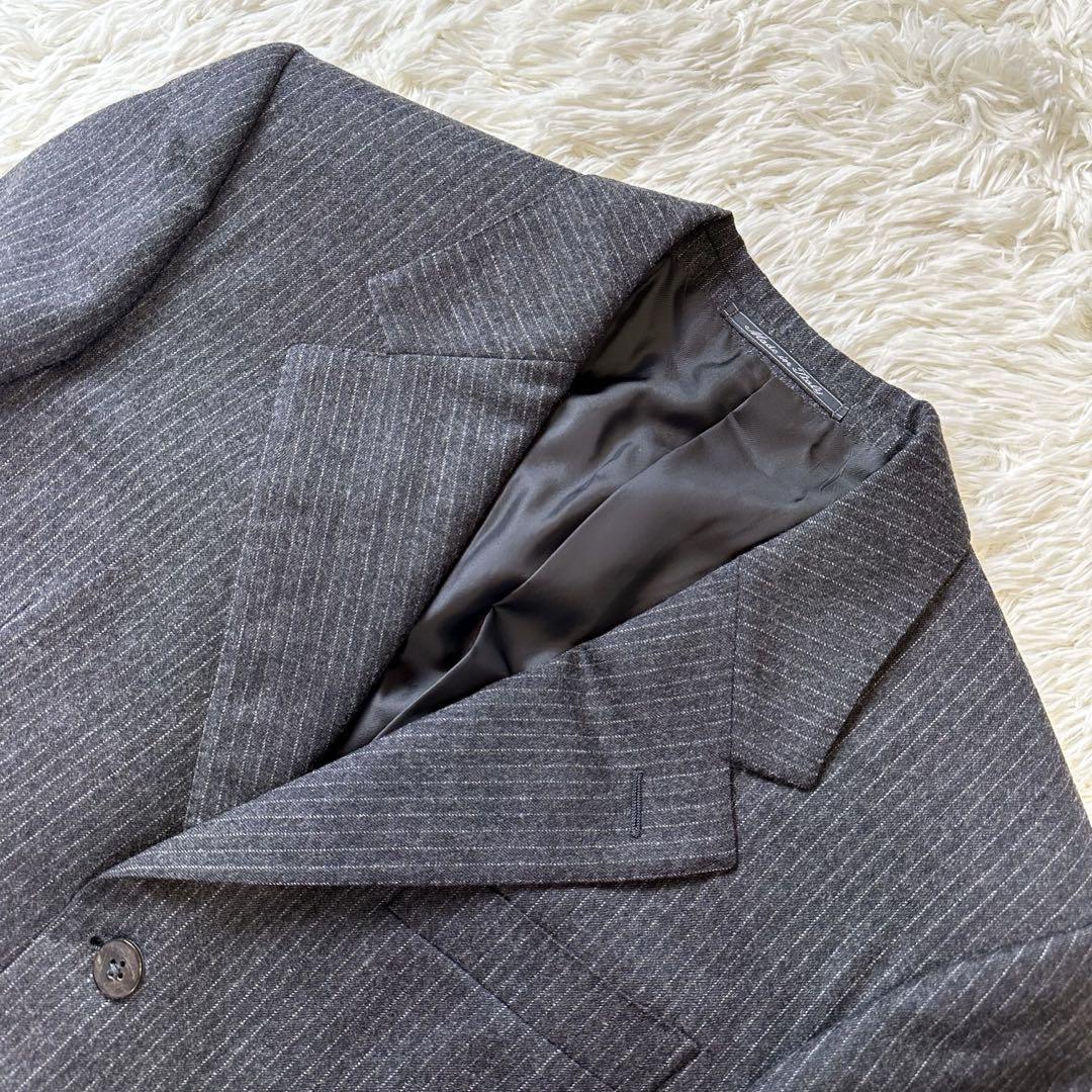 Saint Laurent rive gauche Tailored Jacket Asian fit M US size S Dark Gray Auth