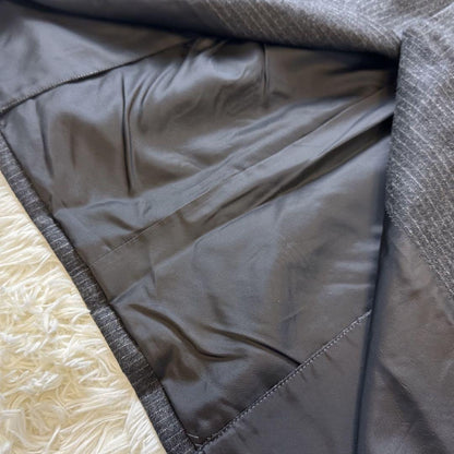 Saint Laurent rive gauche Tailored Jacket Asian fit M US size S Dark Gray Auth