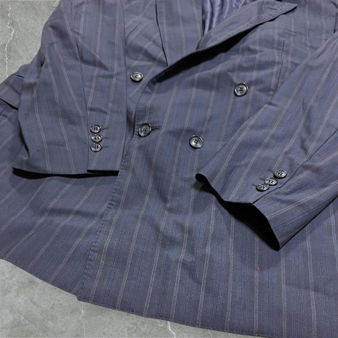 Saint Laurent rive gauche Tailored Jacket Asian fit L US size M Navy Authentic