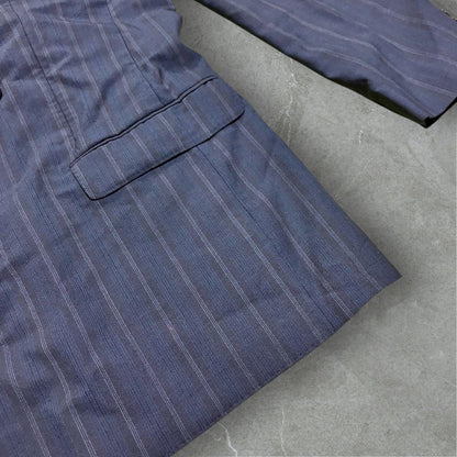 Saint Laurent rive gauche Tailored Jacket Asian fit L US size M Navy Authentic