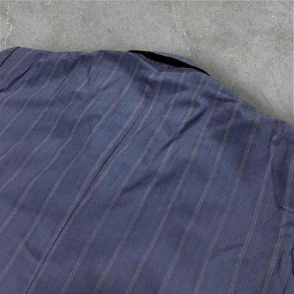 Saint Laurent rive gauche Tailored Jacket Asian fit L US size M Navy Authentic